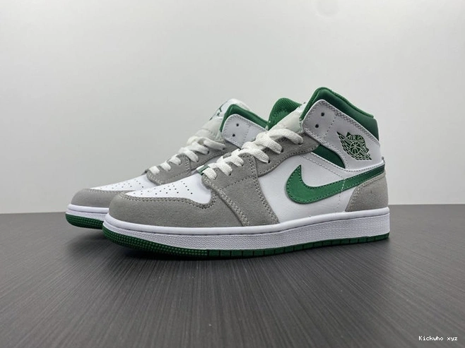 SE Jordan1 Mid Comfortable Green 3705 DC7294- Grey 1028